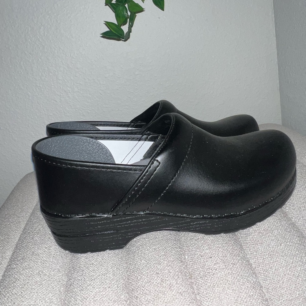Dansko Black Clogs